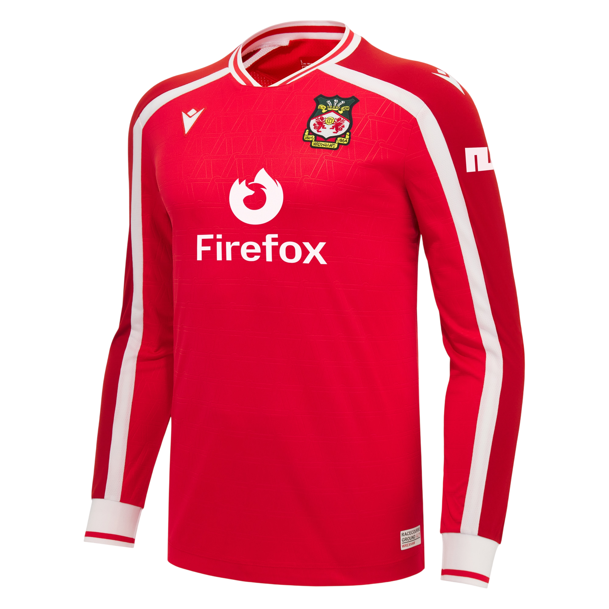 Wrexham AFC 26/27 Home Long Sleeve Jersey (400138680001)