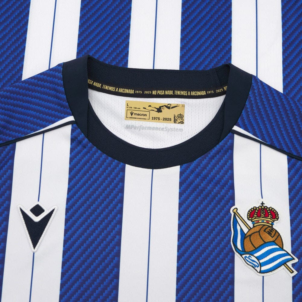 Real Sociedad 25/26 Home Jersey (600087440001) Apparel Macron