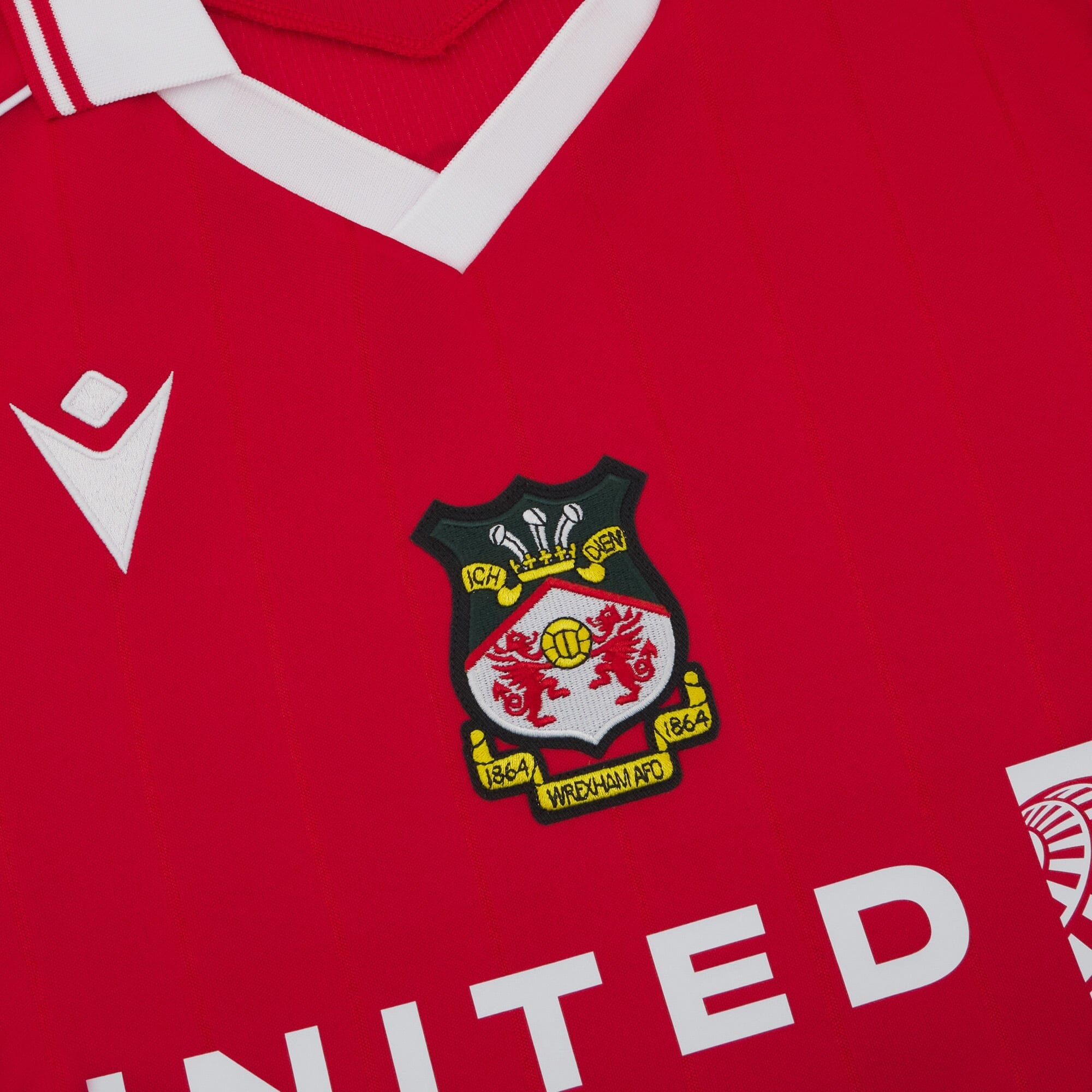 Wrexham AFC 25/26 Home Youth Jersey (700128060001) Apparel Macron