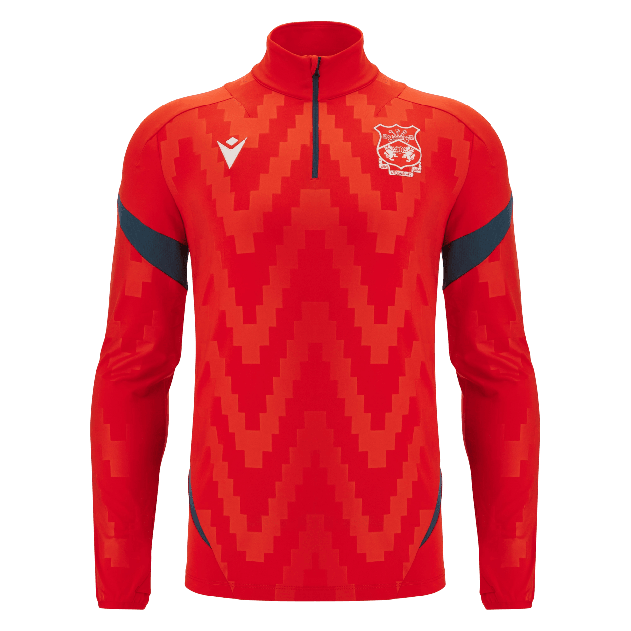 Wrexham AFC 25/26 Player Training 1/4 Zip (700128920001) Apparel Macron