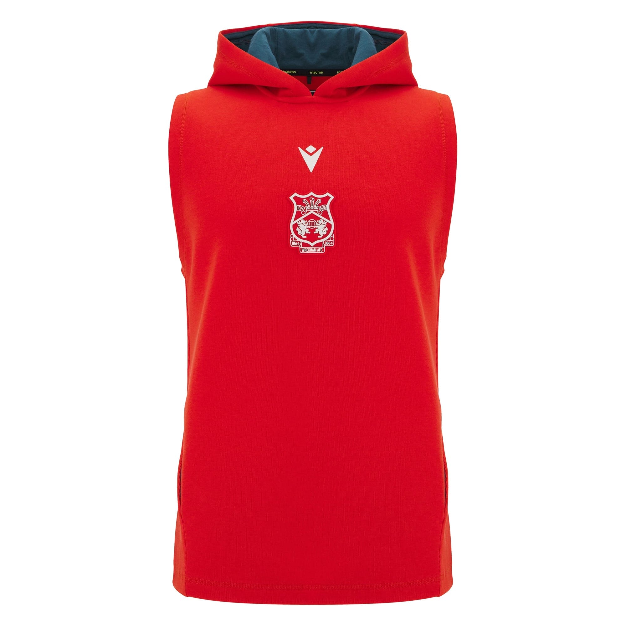 Wrexham AFC 25/26 Sleeveless Hoodie (700128980001) Apparel Macron
