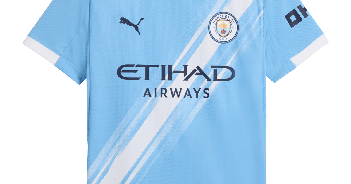 Manchester City 25/26 Home Youth Jersey (78034101) | Ultra Football