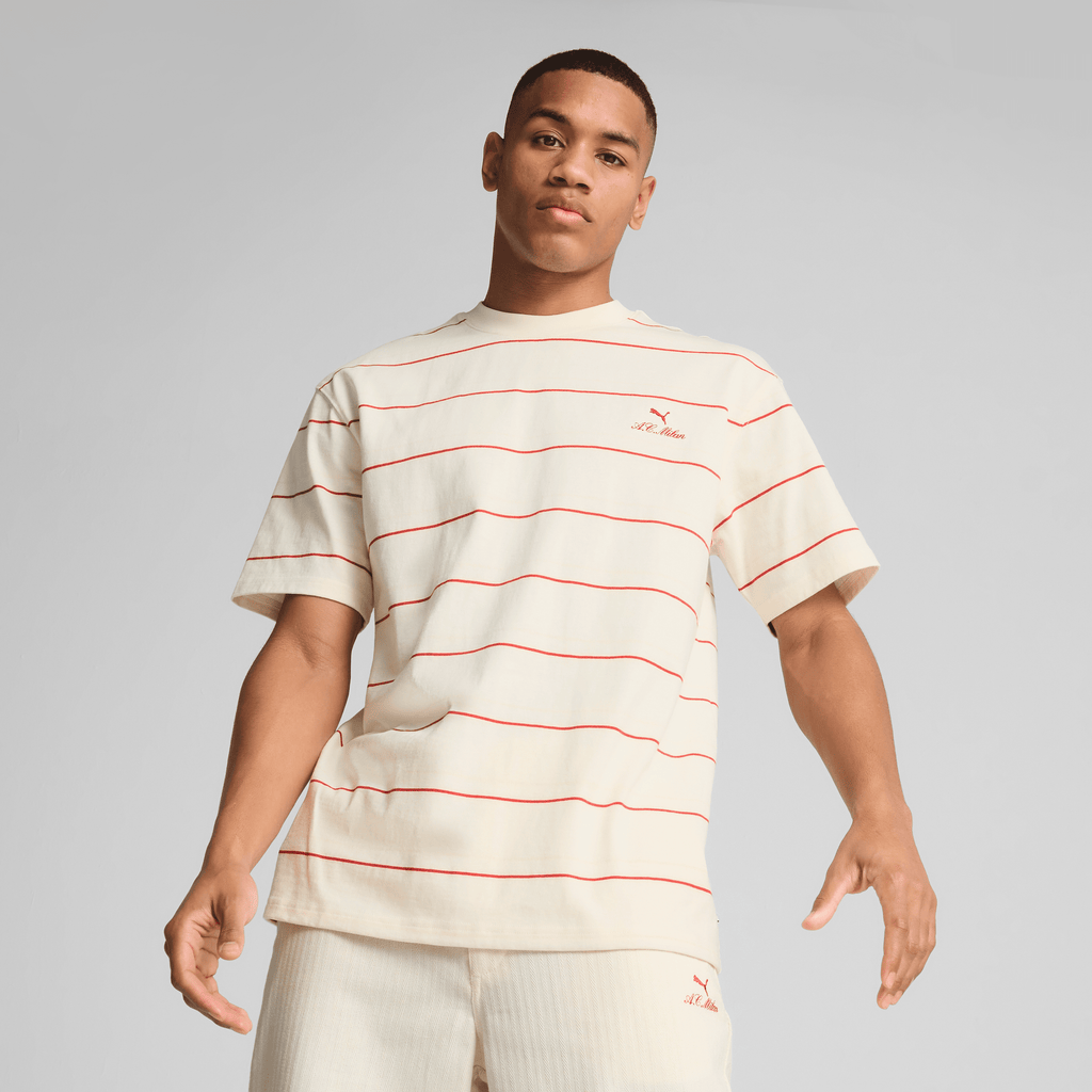 AC Milan MMQ Striped Tee (78086020)