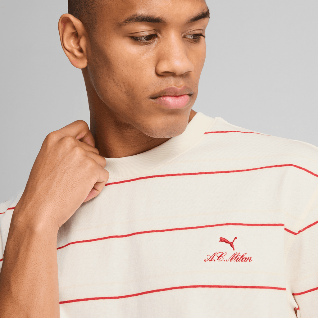 AC Milan MMQ Striped Tee (78086020)