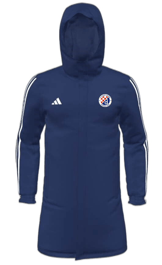 ST ALBANS DINAMO FC Mi Adidas 23 Stadium Jacket Mens (HT6465-NAVY) ST ALBANS DINAMO FC Adidas Club Zone