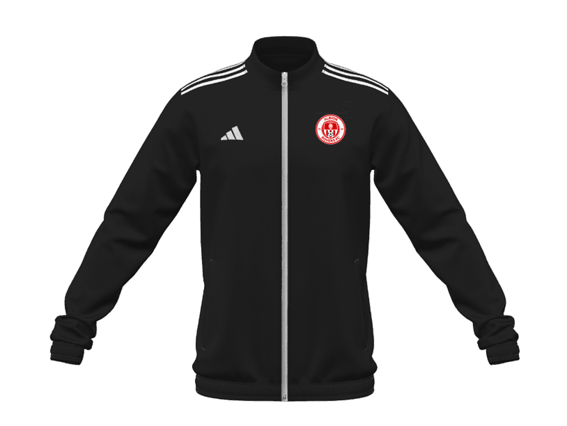 ALBION ROVERS Entrada 22 Youth Track Jacket (IA0430-BLACK) ALBION ROVERS Adidas Club Zone