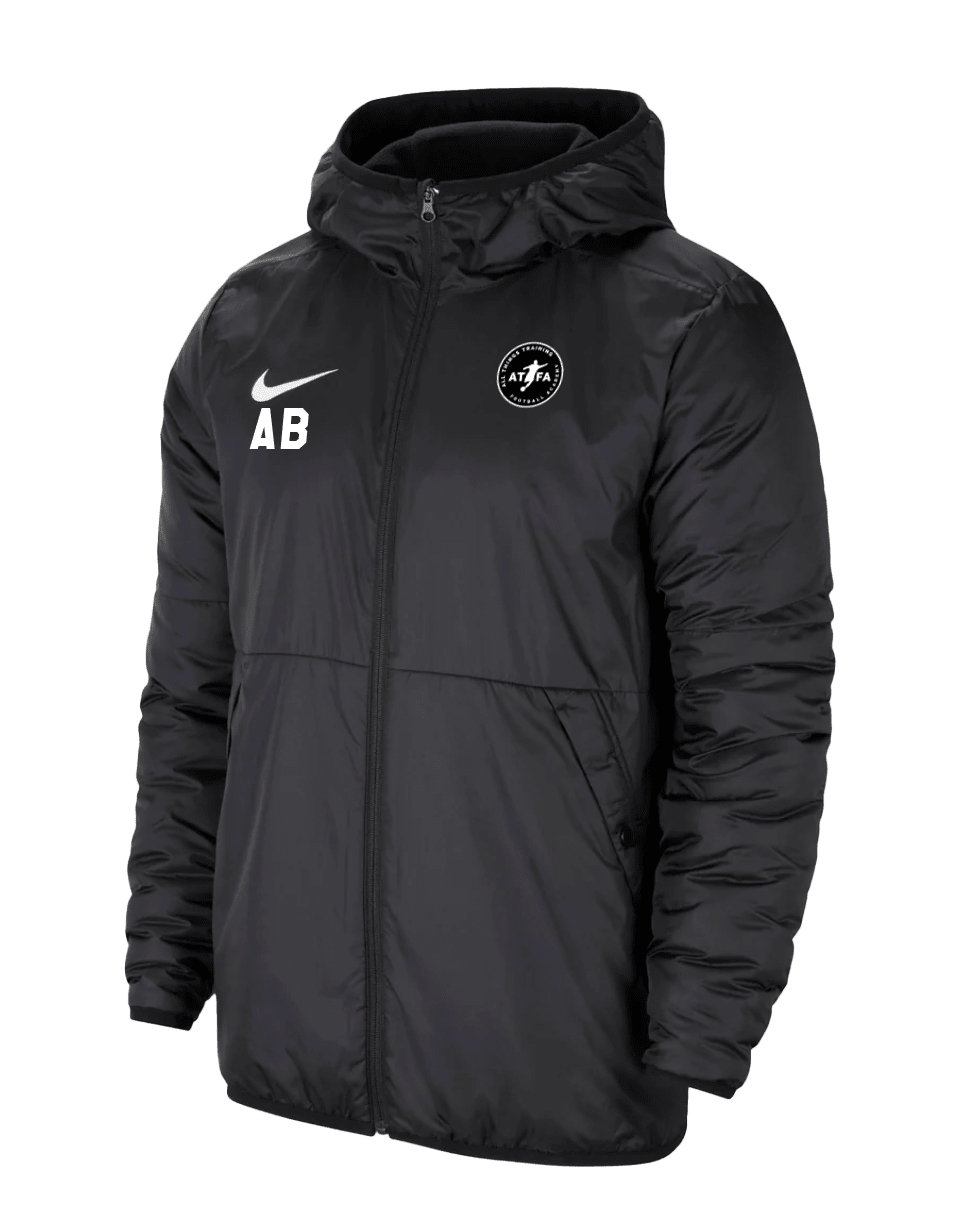 ALL THINGS TRAINING FOOTBALL ACADEMY Men's Therma Repel Park Jacket - Coaches Only (CW6157-010) ALL THINGS TRAINING FOOTBALL ACADEMY Nike Club Zone