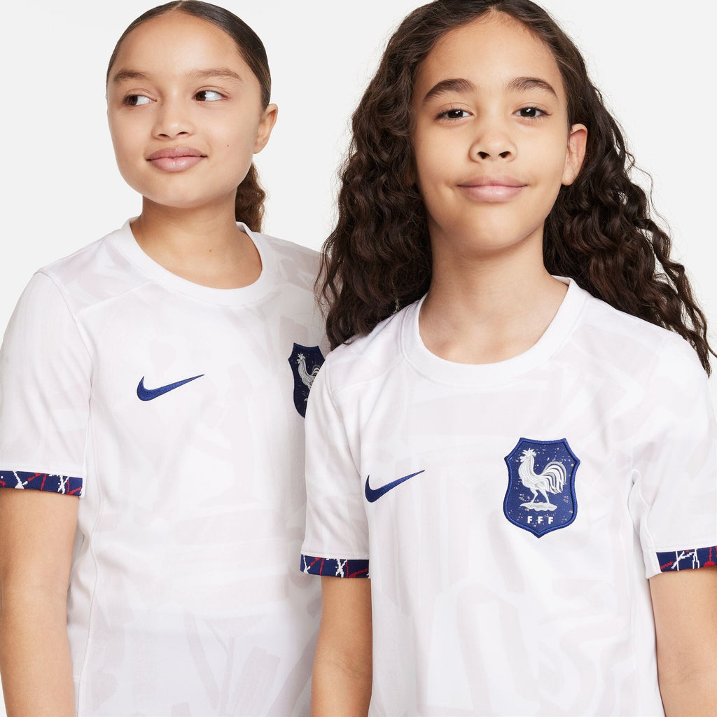 France FF 2023 Stadium Away Youth Jersey (DR4033-100)