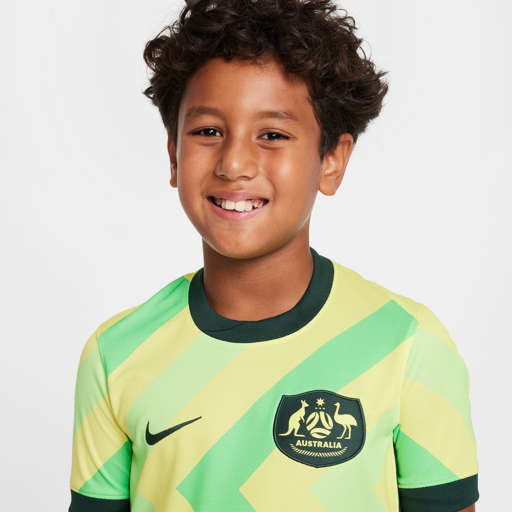 Australia 2025 Home Youth Jersey (FQ8841-710) Apparel Nike