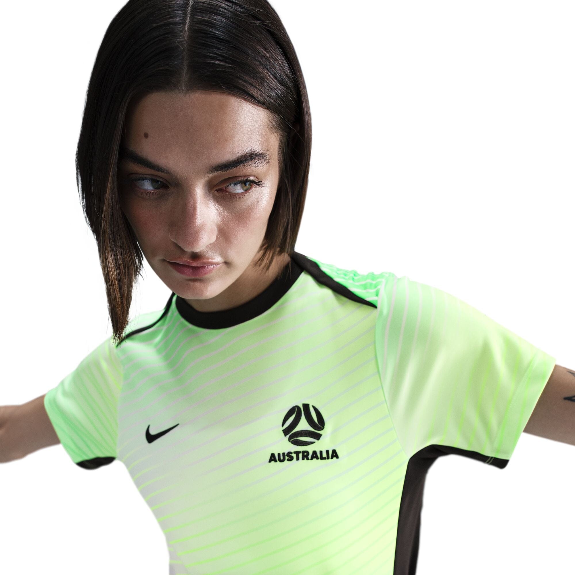 Australia 2025 Womens Pre-Match Jersey (FV0076-369) Apparel Nike