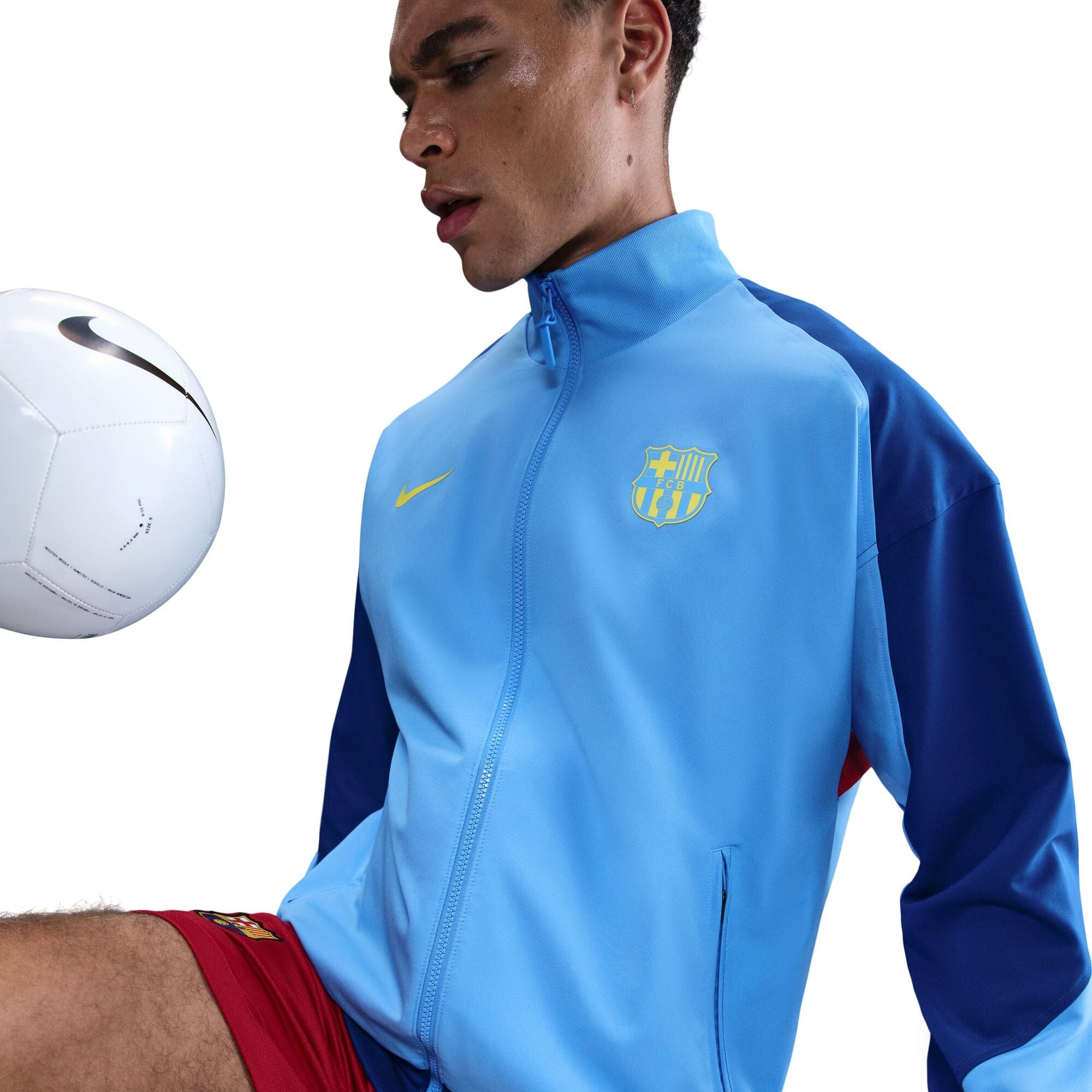 FC Barcelona Strike Fourth Men's Dri-FIT Anthem Jacket (FZ3958-412) Apparel Nike