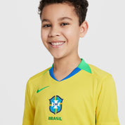 Brazil 2025 Home Youth Jersey - Women's Team ( FZ9194-718) Apparel Nike