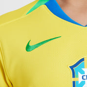 Brazil 2025 Home Youth Jersey - Women's Team ( FZ9194-718) Apparel Nike