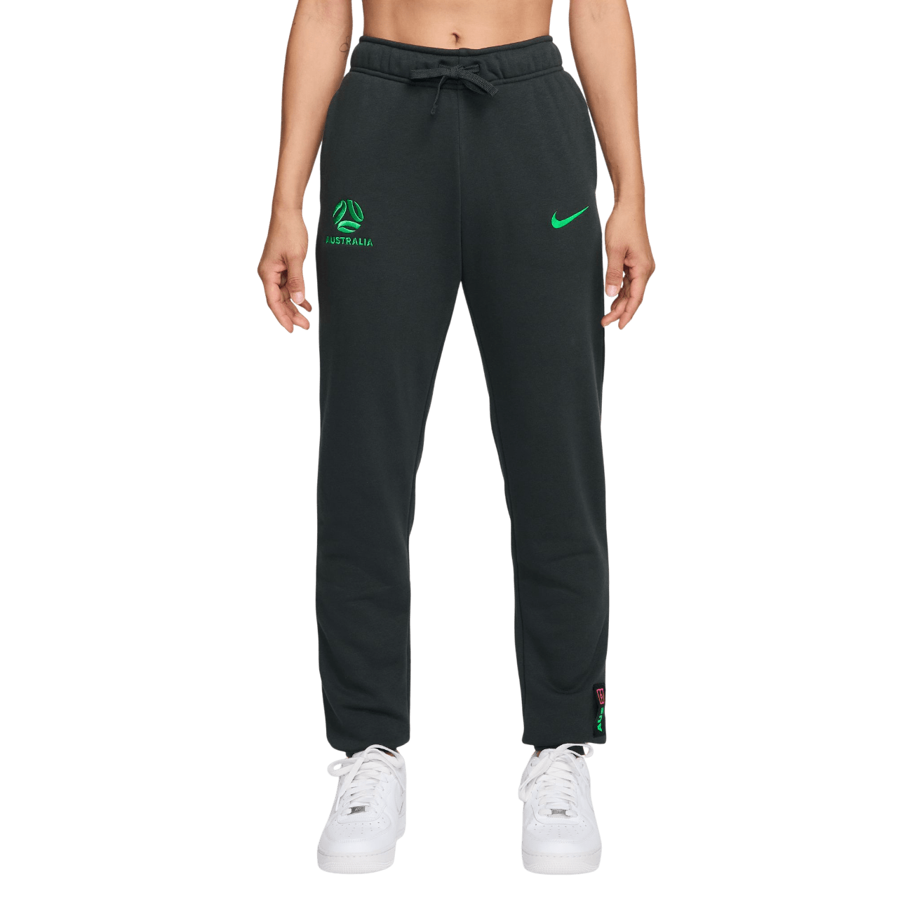 Australia Women's Fleece Mid-Rise Pants (HF4945-321) Apparel Nike
