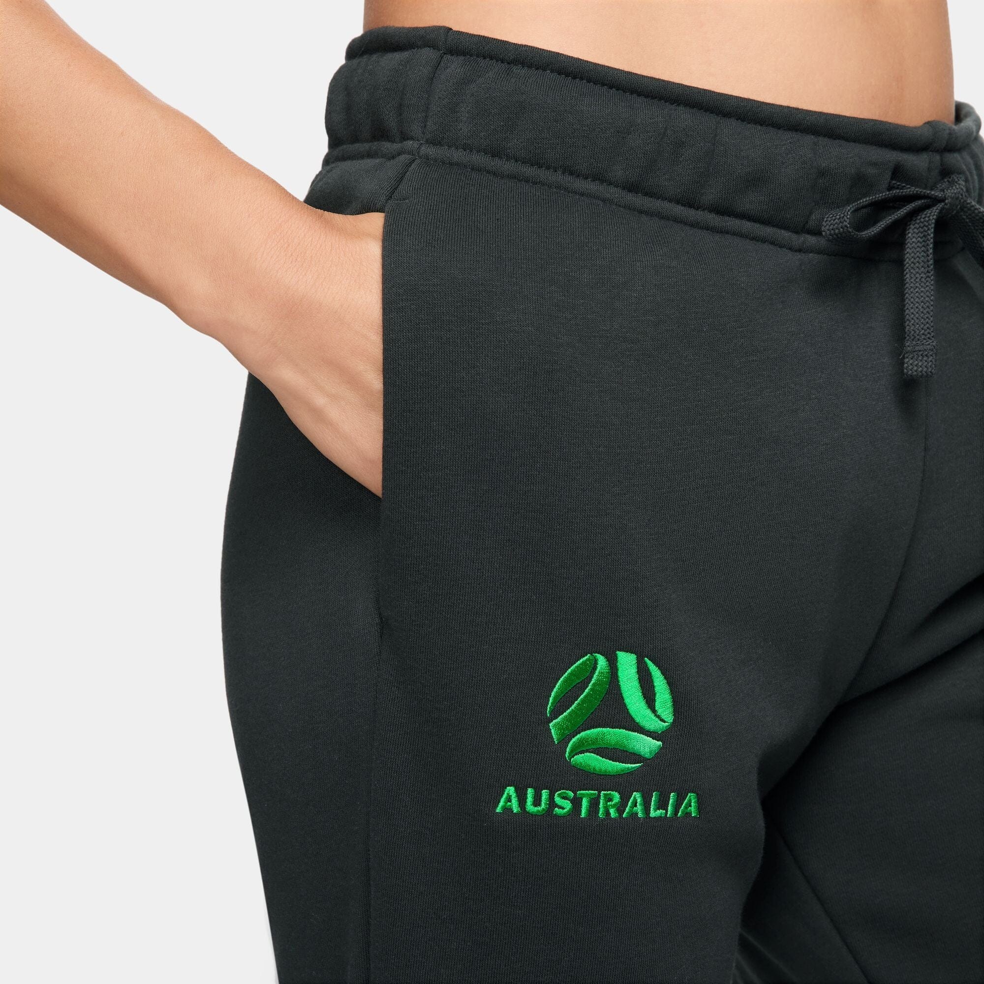 Australia Women's Fleece Mid-Rise Pants (HF4945-321) Apparel Nike