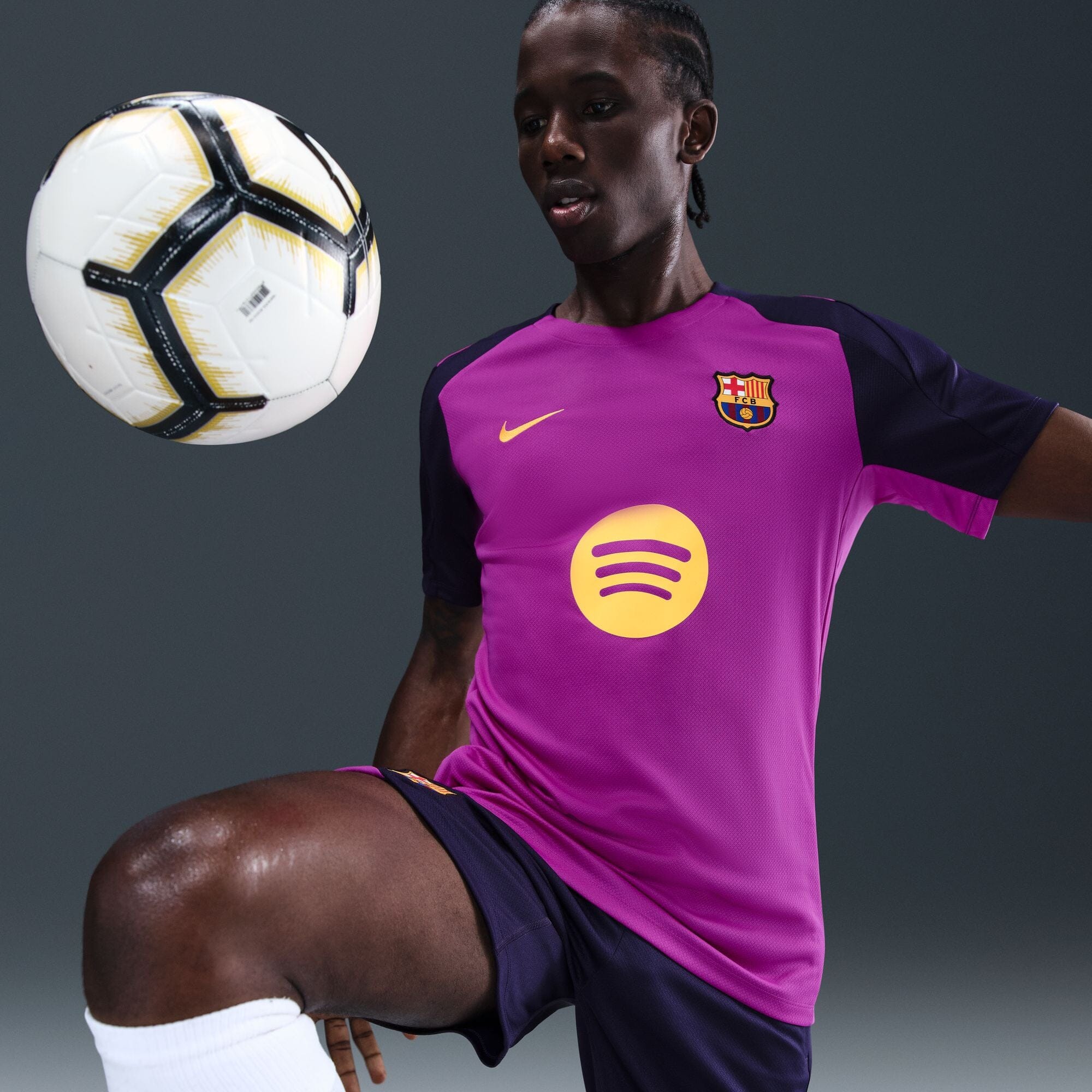 fc barcelona purple jersey