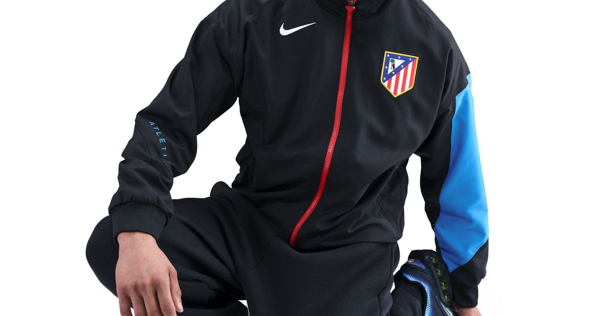 ウェア Atletico Madrid NIKE anthem jacket navy Atletico de Madrid Nike Anthem Jacket - Blue - Womens