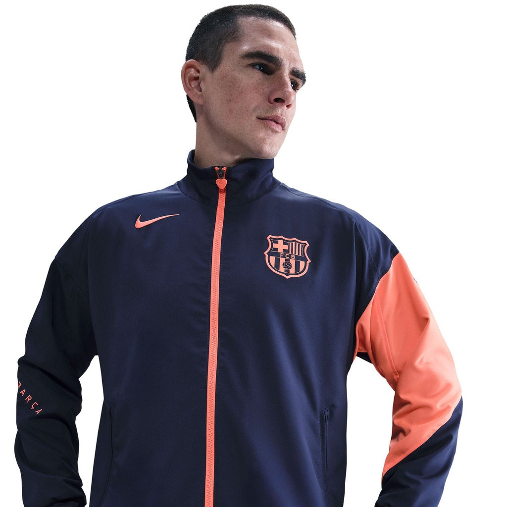 FC Barcelona Men's Total 90 Anthem Jacket (HM3334-410)