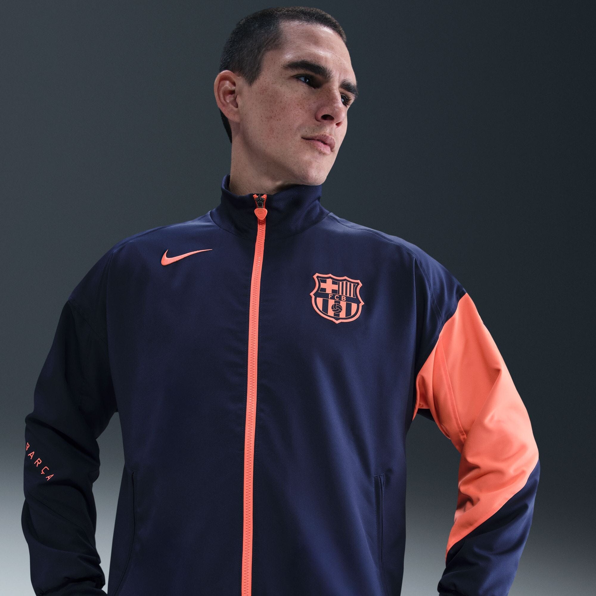 FC Barcelona Men's Total 90 Anthem Jacket (HM3334-410) – Ultra