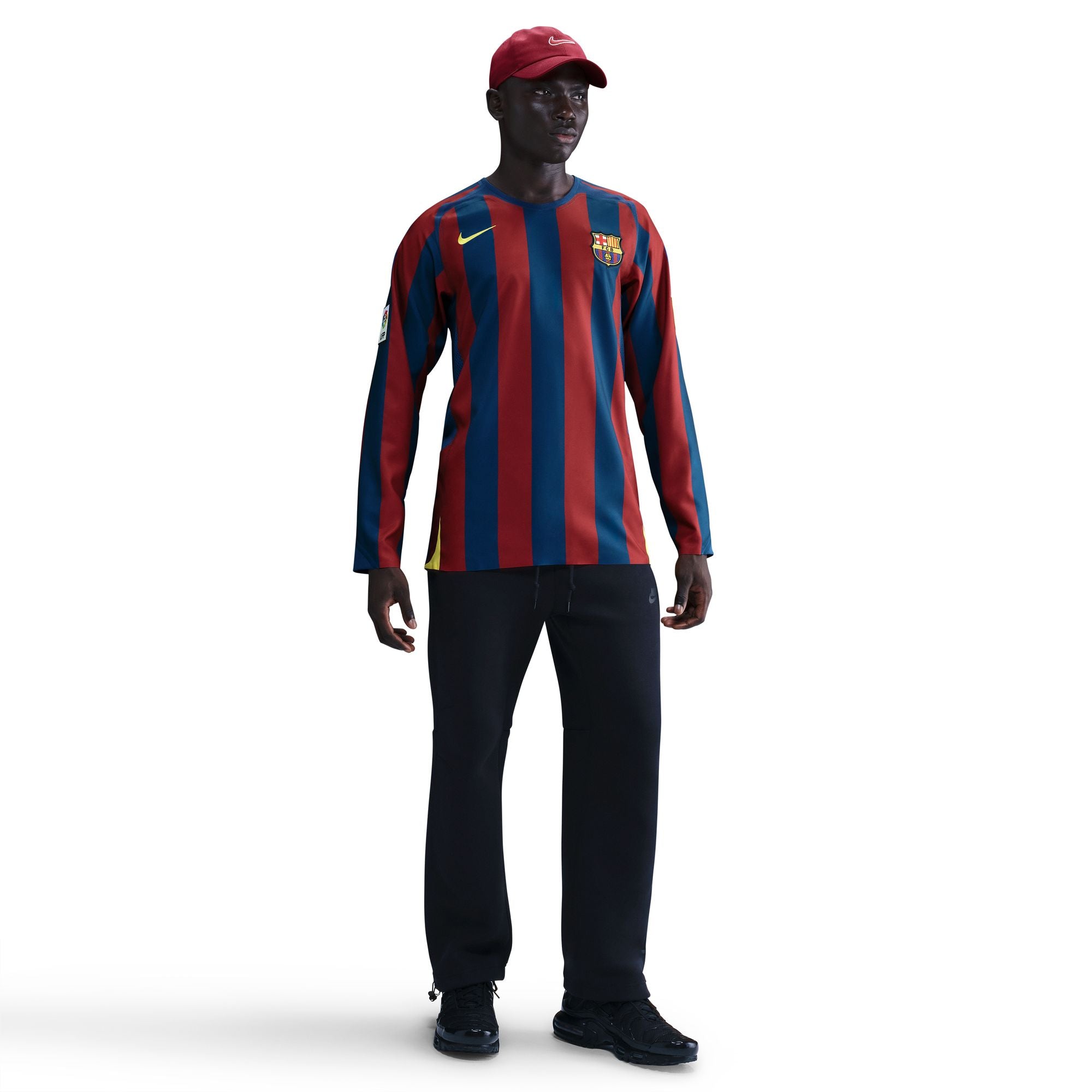 Barcelona 2005/2006 Home Long Sleeve Jersey #Ronaldinho10 - Special Edition (HQ1462-471)