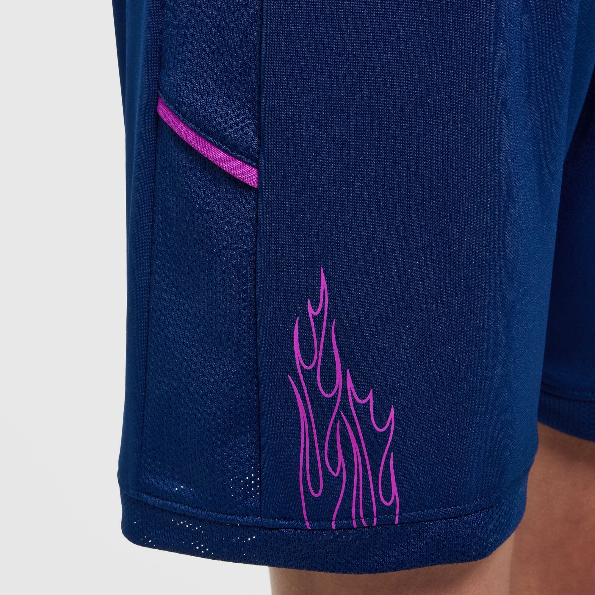 Big Kids' Dri-Fit Kylian Mbappe Soccer Shorts (HQ3687-492) Apparel Nike