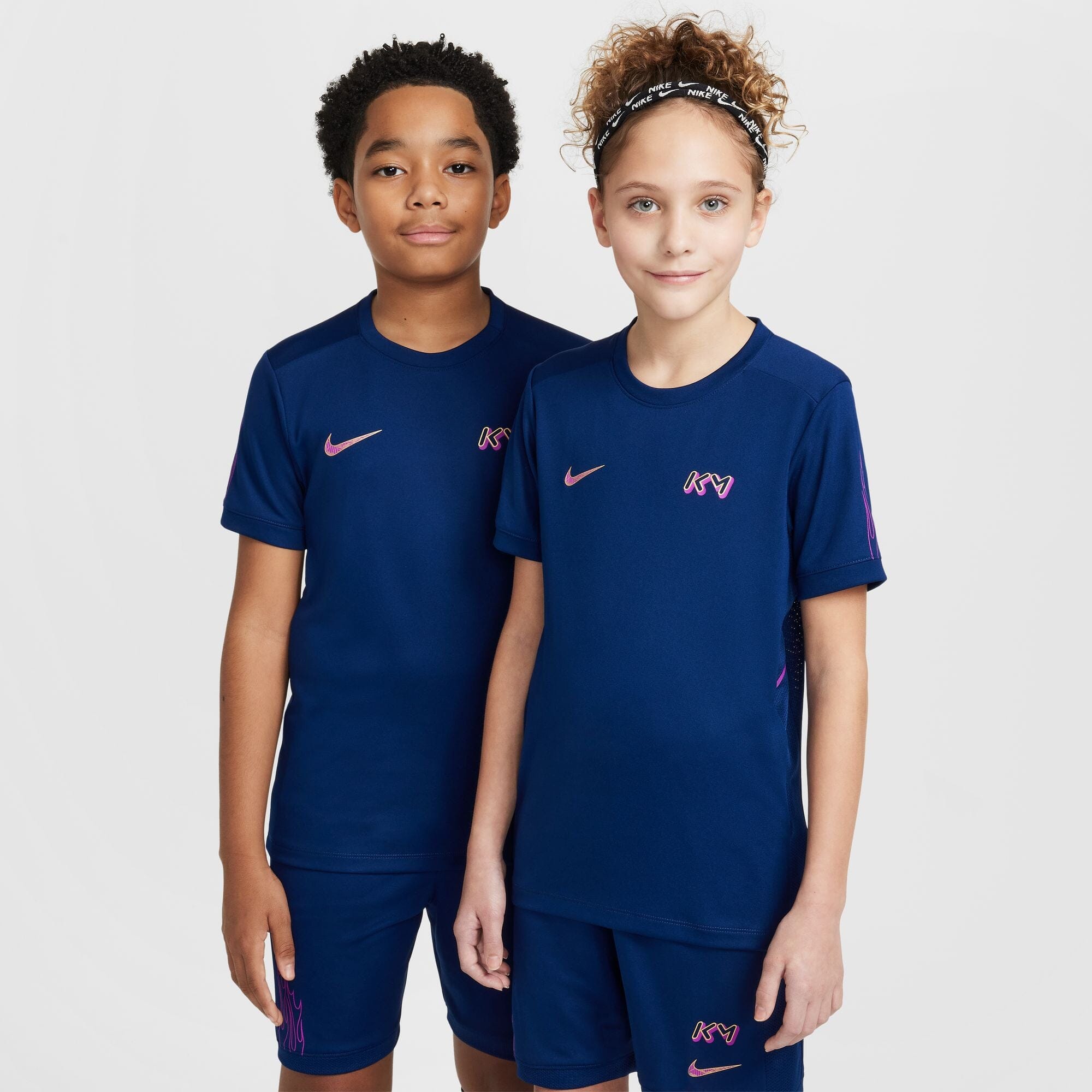 Big Kids' Dri-FIT Kylian Mbappe Soccer Top (HQ3688-492) Apparel Nike