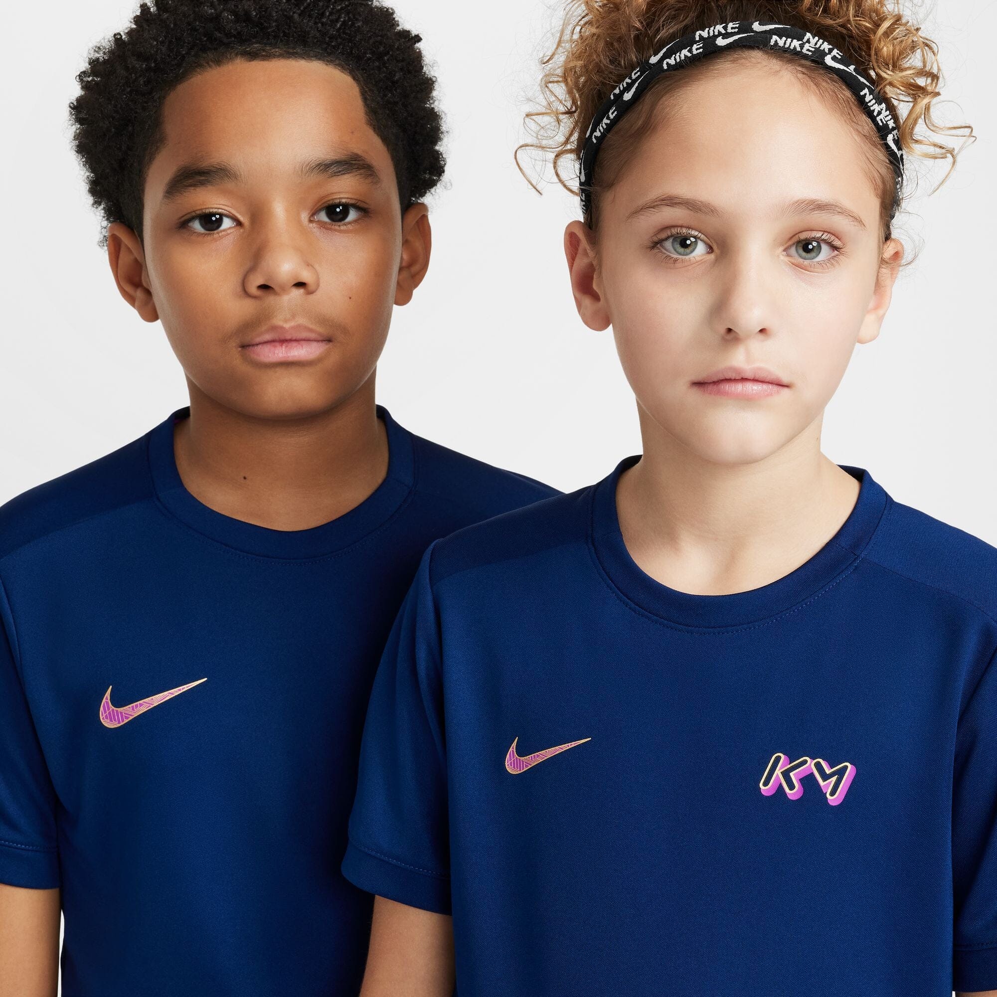 Big Kids' Dri-FIT Kylian Mbappe Soccer Top (HQ3688-492) Apparel Nike