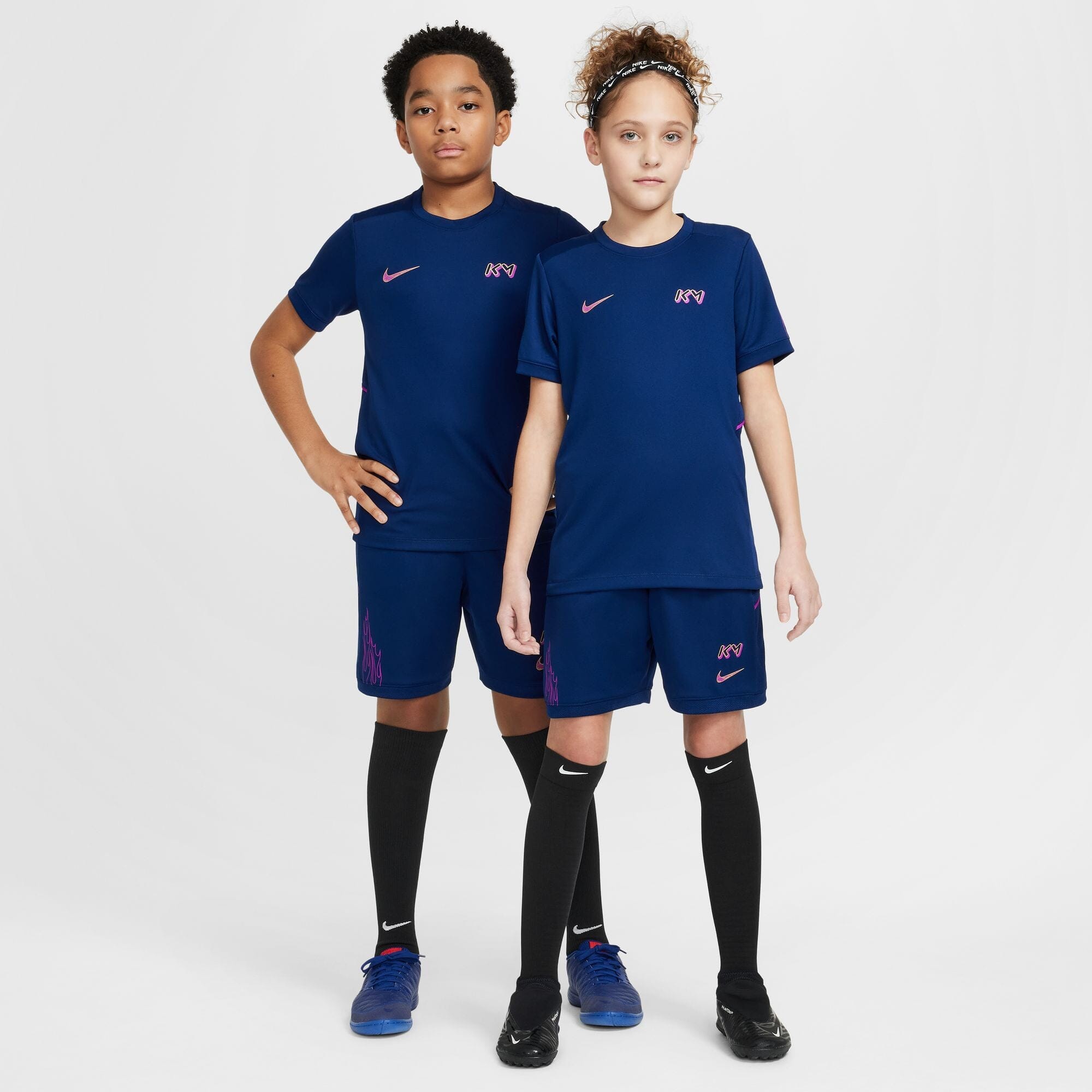Big Kids' Dri-FIT Kylian Mbappe Soccer Top (HQ3688-492) Apparel Nike