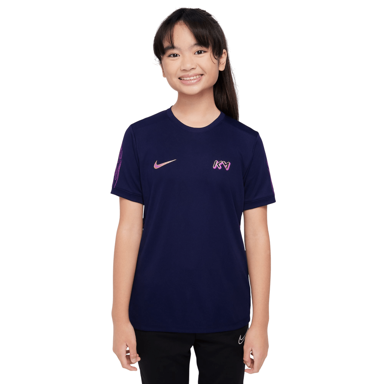Big Kids' Dri-FIT Kylian Mbappe Soccer Top (HQ3688-492) Apparel Nike