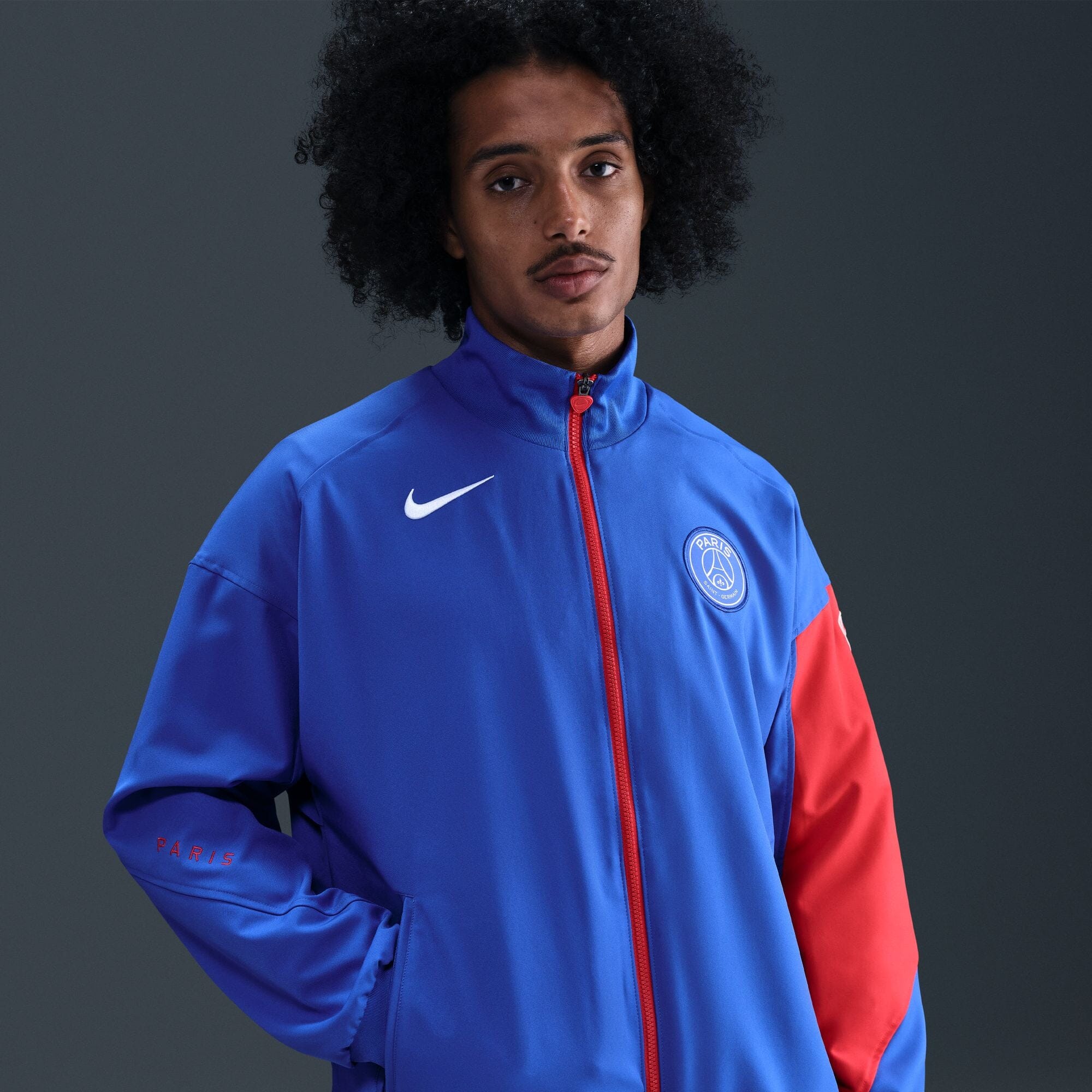 Paris Saint-Germain Strike Third Men's Dri-FIT Total 90 Anthem Jacket (HQ3876-405) Apparel Nike