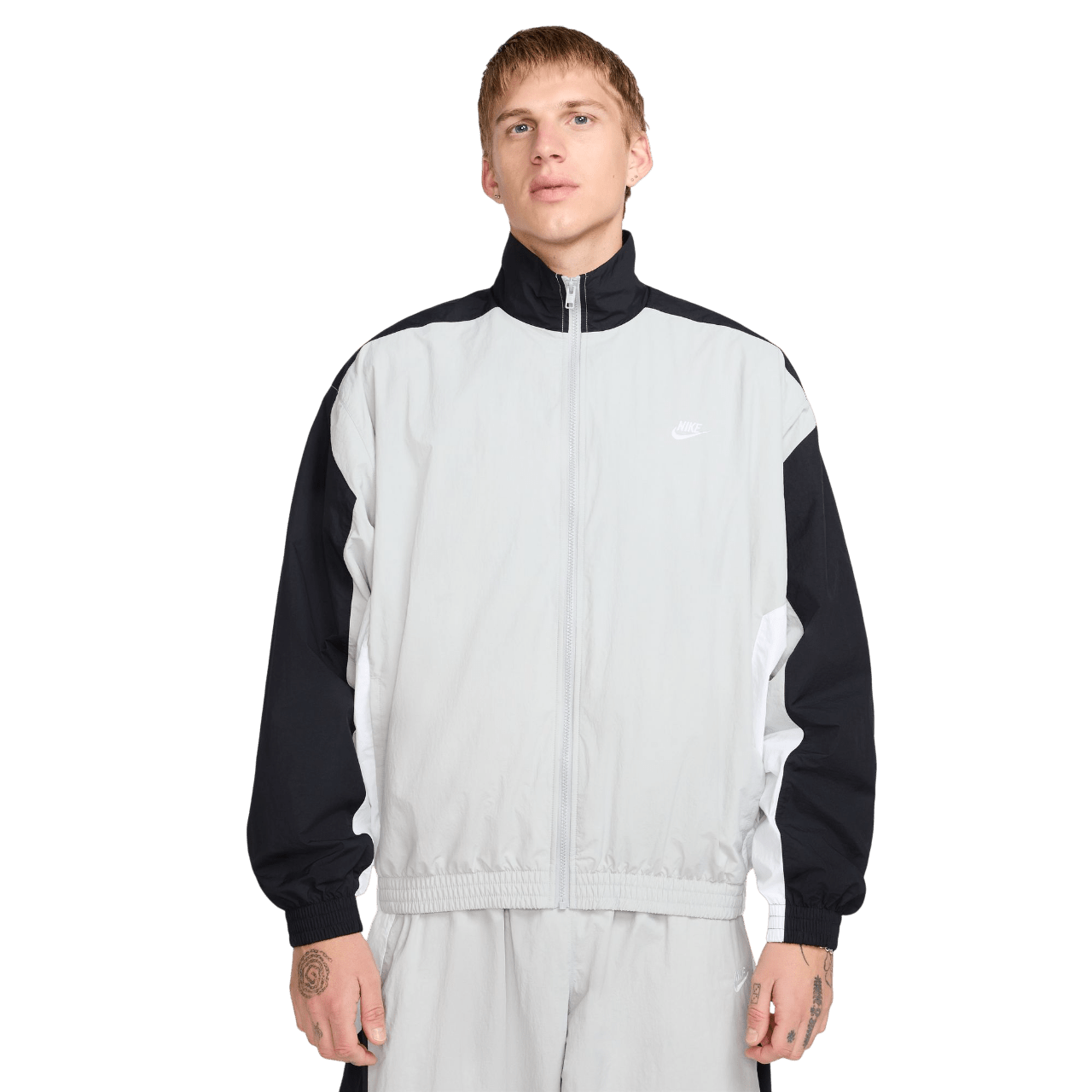 Club Men's Oversized Woven Track Jacket (HQ6109-077) Apparel Nike