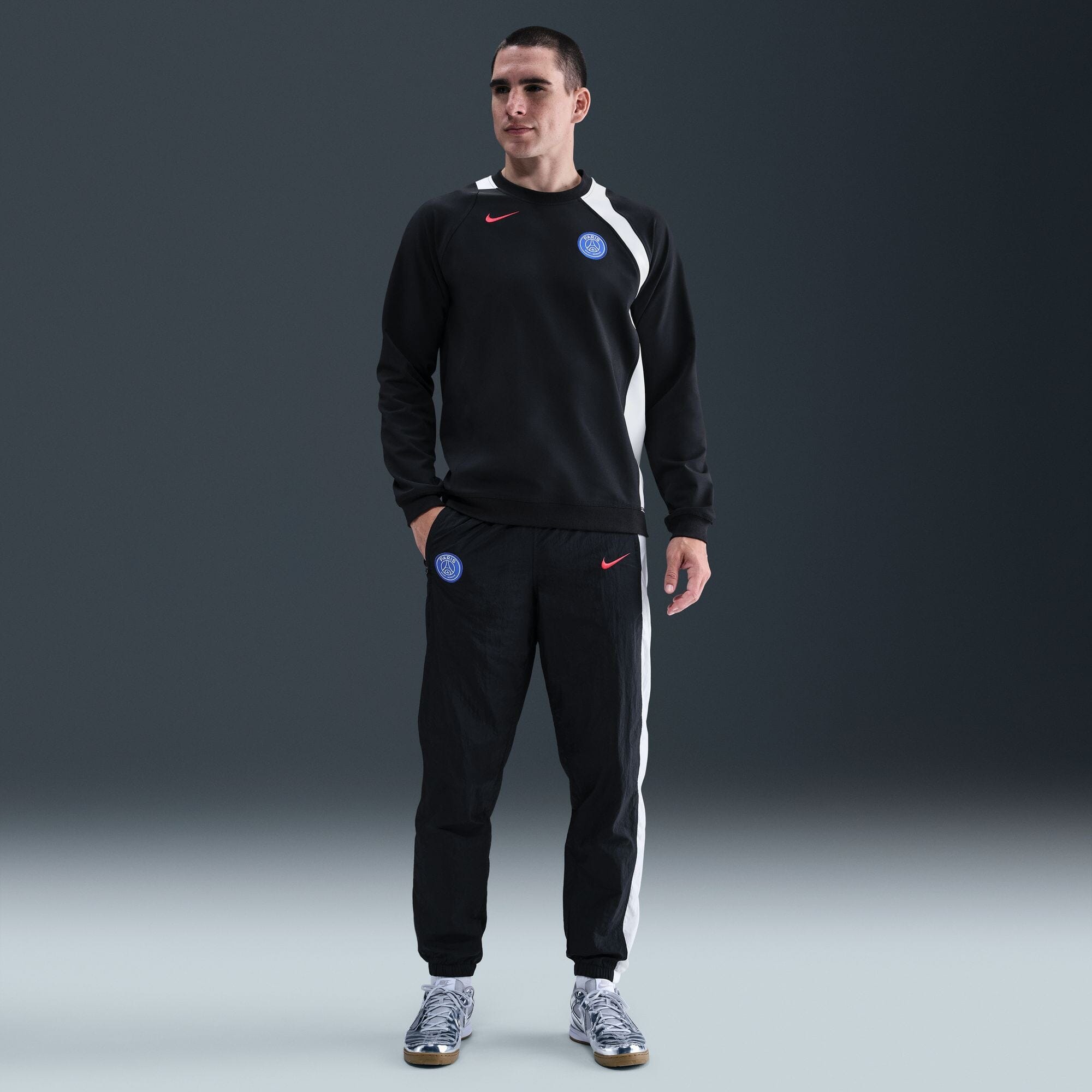 Paris Saint-Germain Men's Total 90 Woven Track Pants (HQ9762-010) Apparel Nike