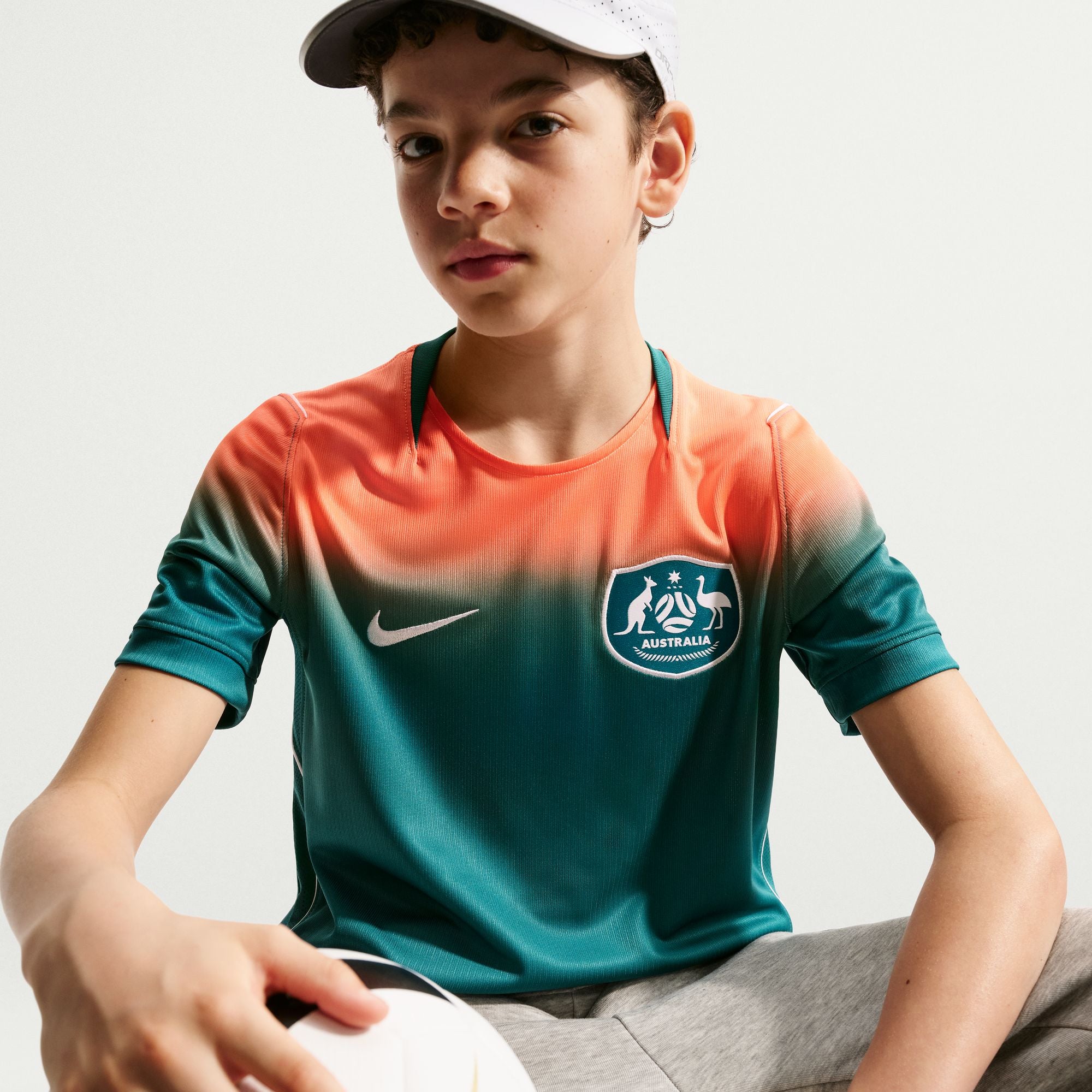 Australia 26/27 Youth Away Jersey (IB5187-367)