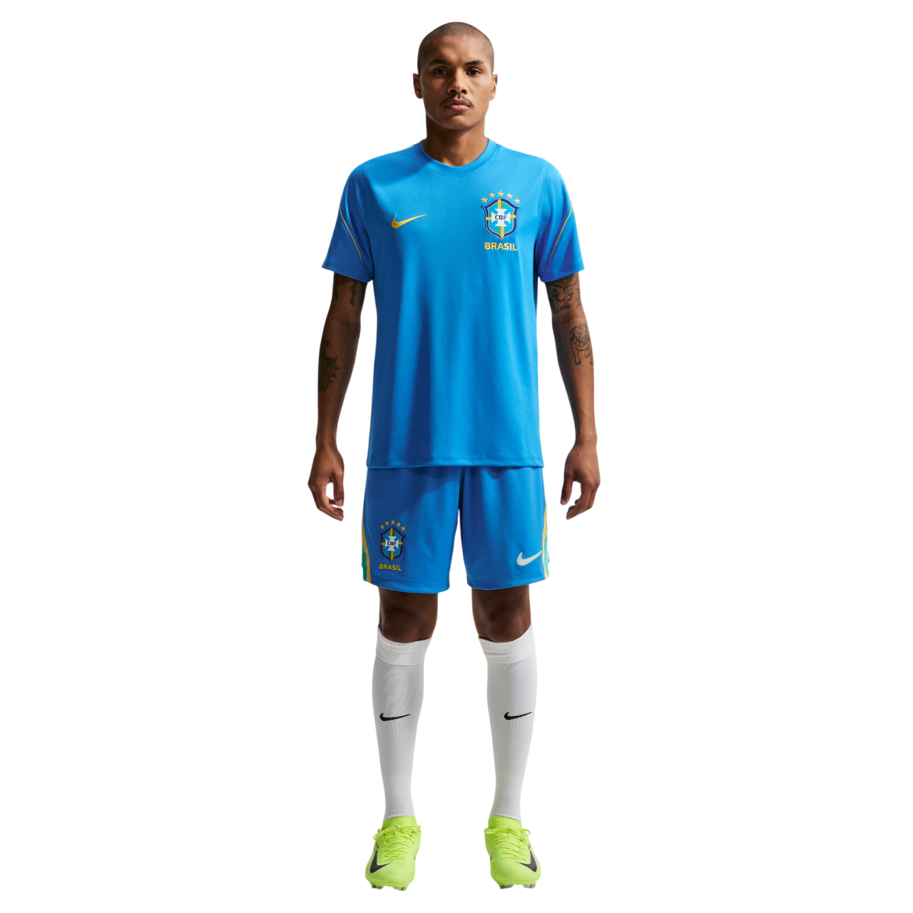 Brazil 26/27 Home Shorts (IB5411-435)