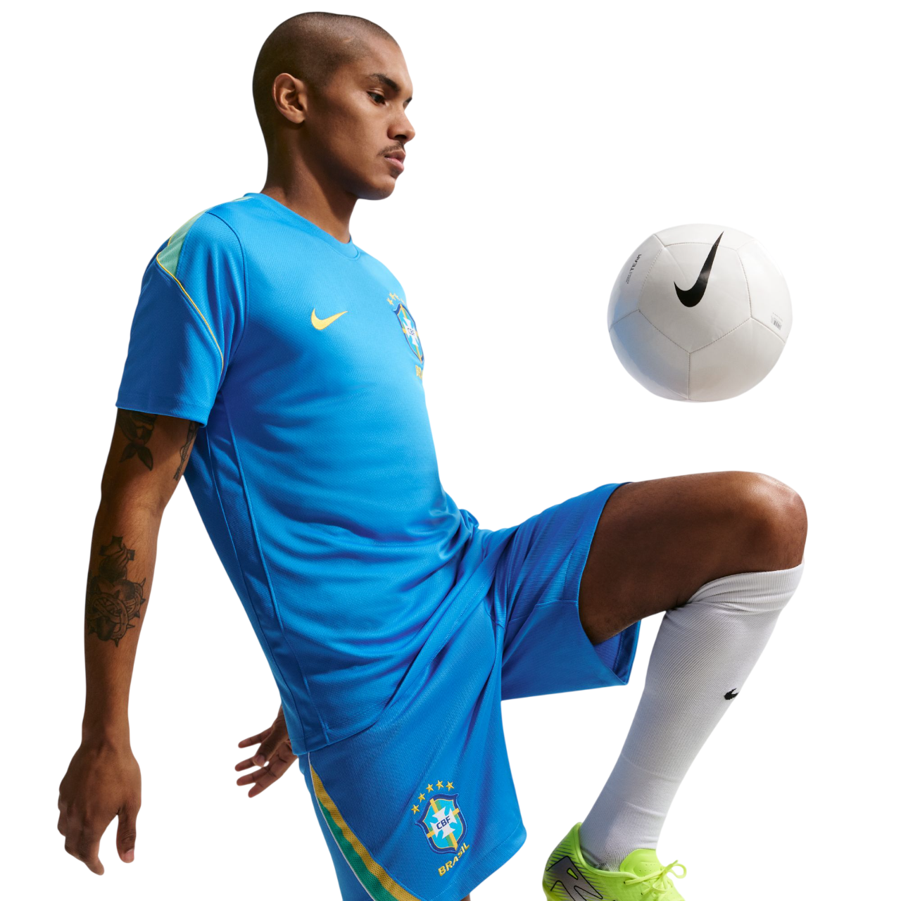 Brazil 26/27 Home Shorts (IB5411-435)
