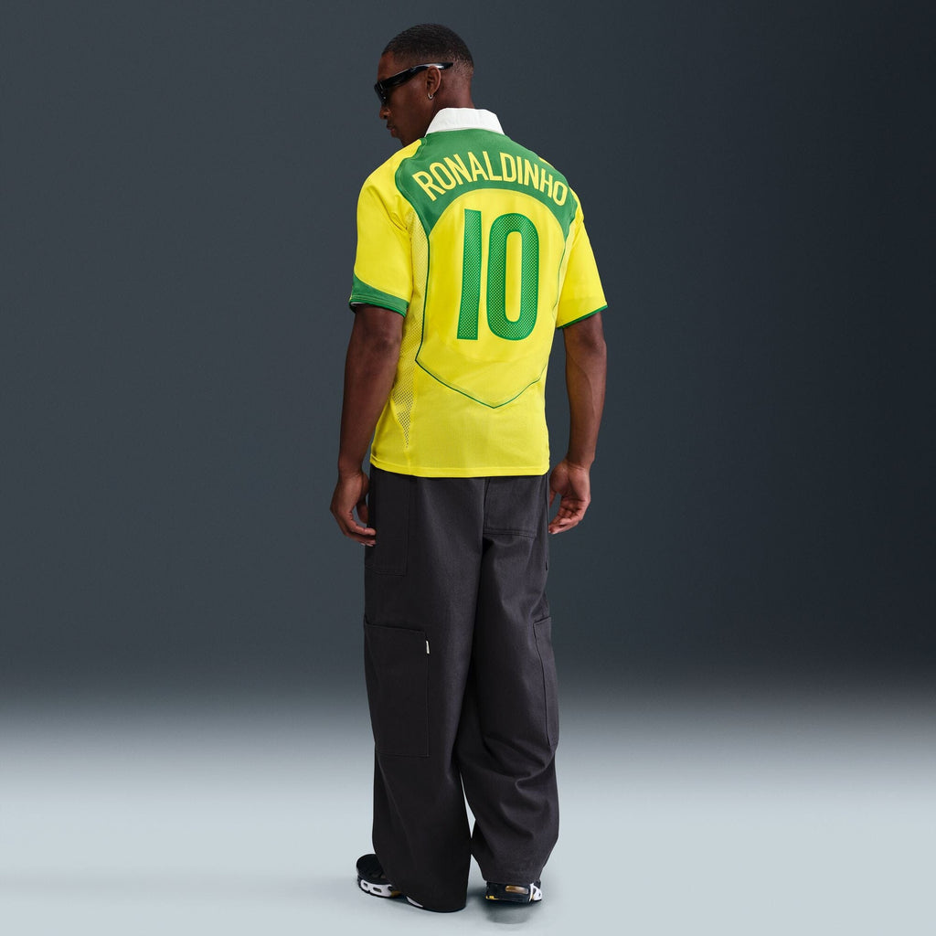 Brazil 2004 Total 90 Reissue Jersey #Ronaldinho10 (IF2941-731)