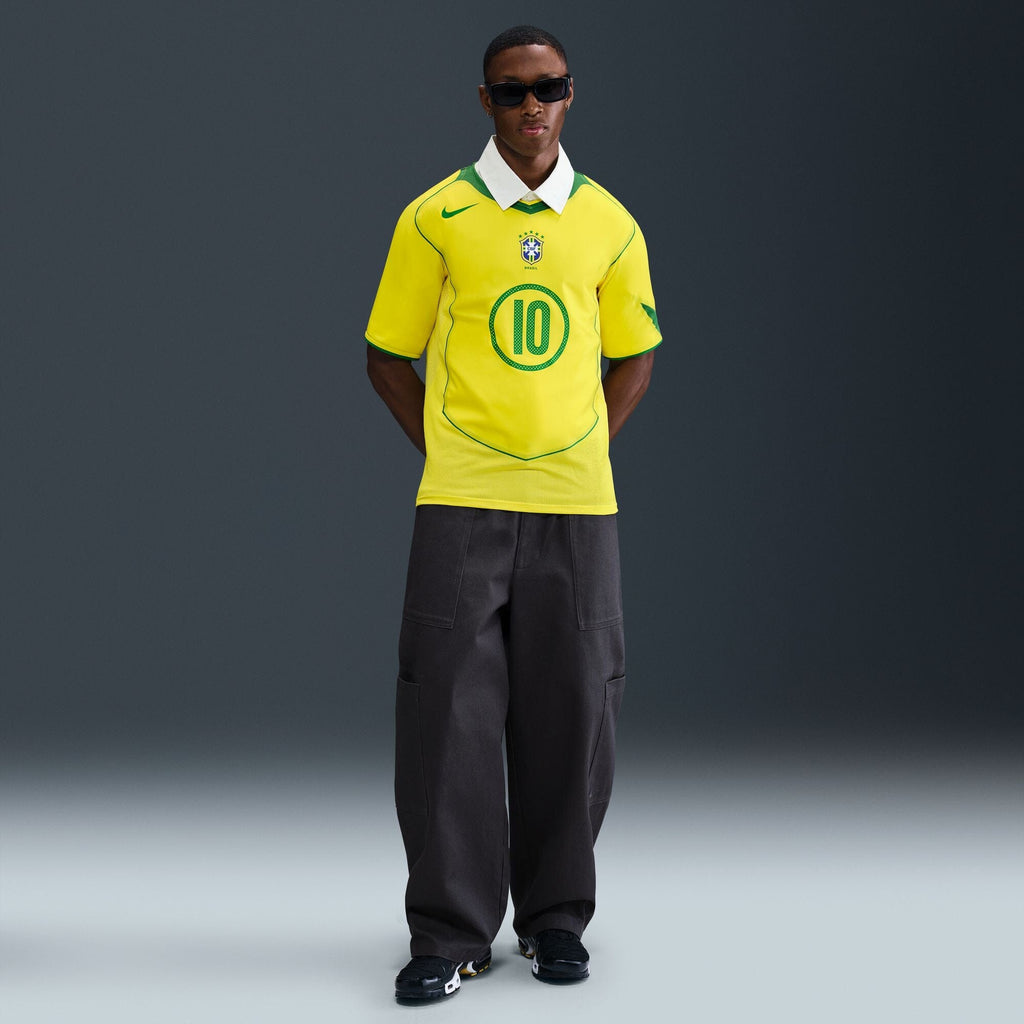 Brazil 2004 Total 90 Reissue Jersey #Ronaldinho10 (IF2941-731)