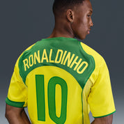 Brazil 2004 Total 90 Reissue Jersey #Ronaldinho10 (IF2941-731) Apparel Nike