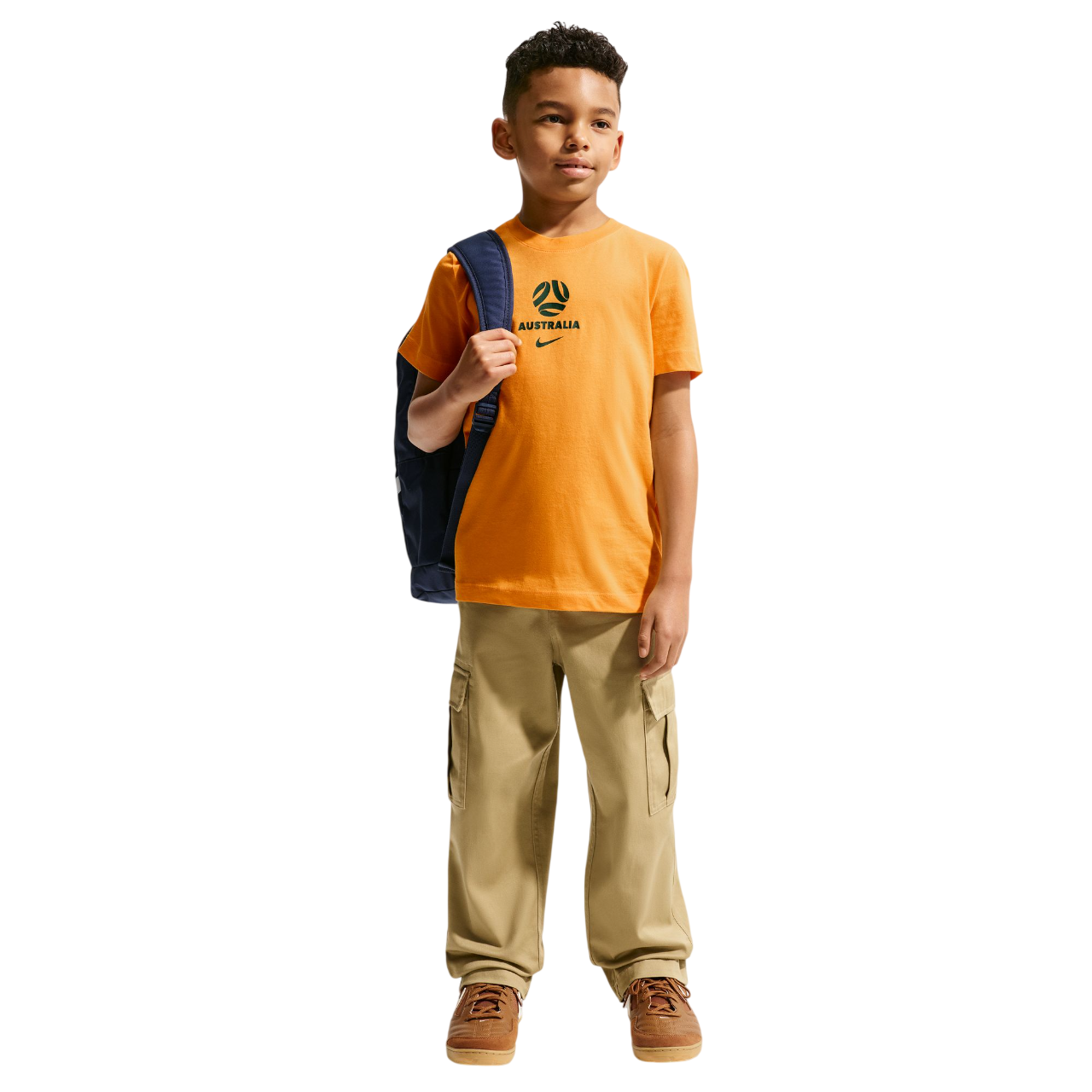 Big Kids' Australia Crest T-Shirt (IH2254-739)