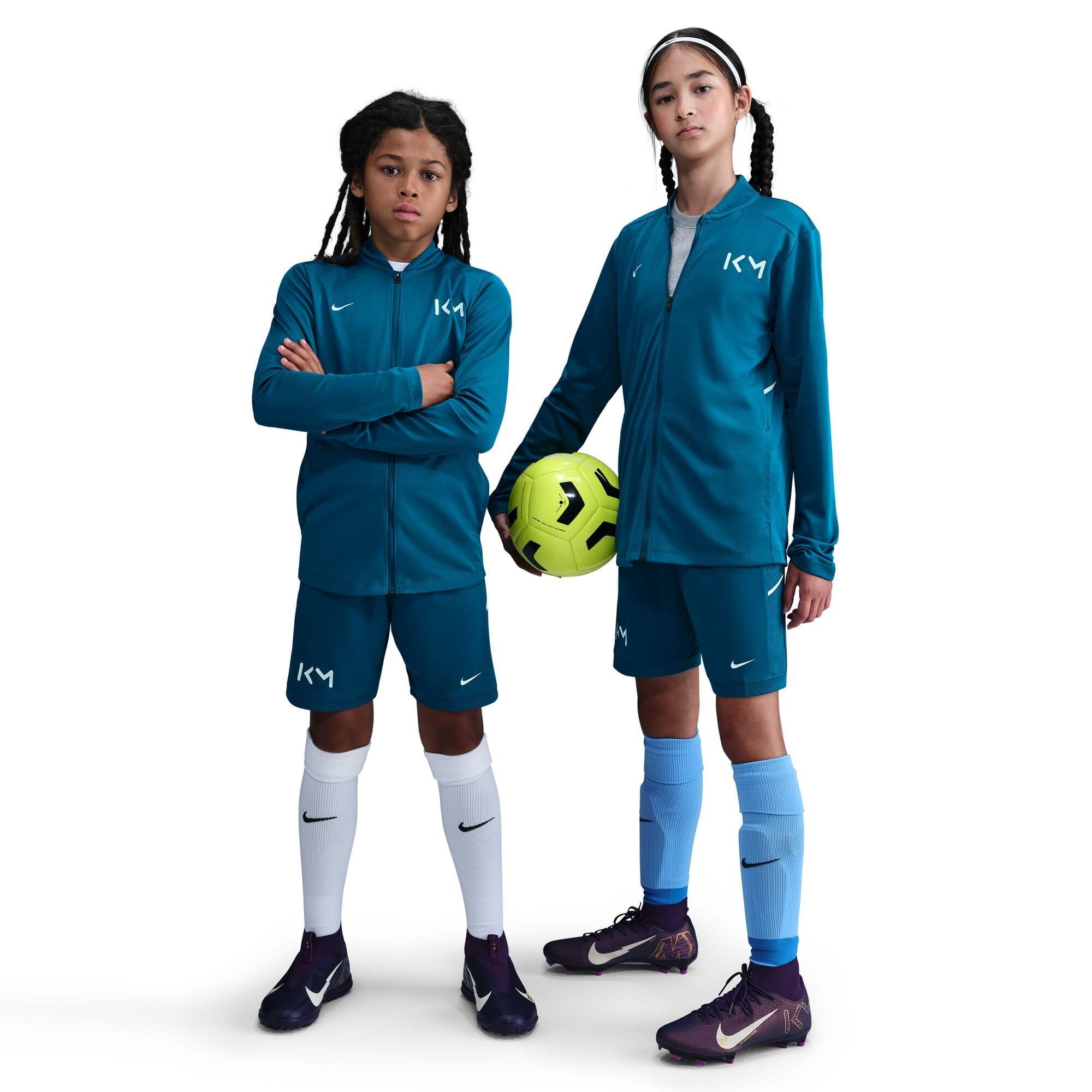 Big Kids' Dri-Fit Kylian Mbappe Soccer Shorts (II1509-301) | Ultra