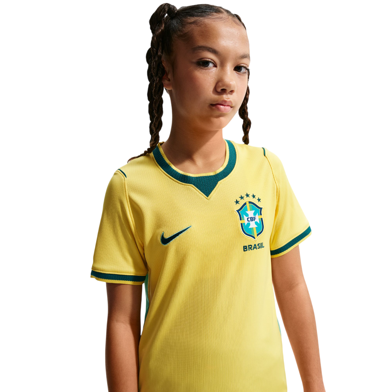 Brazil 26/27 Youth Home Jersey (IO2231-724)