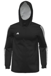 Adidas Mi 23 All Weather Jacket Mens (HT6466-BLACK) Teamwear Hoodie Adidas