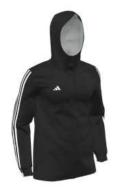 Adidas Mi 23 All Weather Jacket Mens (HT6466-BLACK) Teamwear Hoodie Adidas