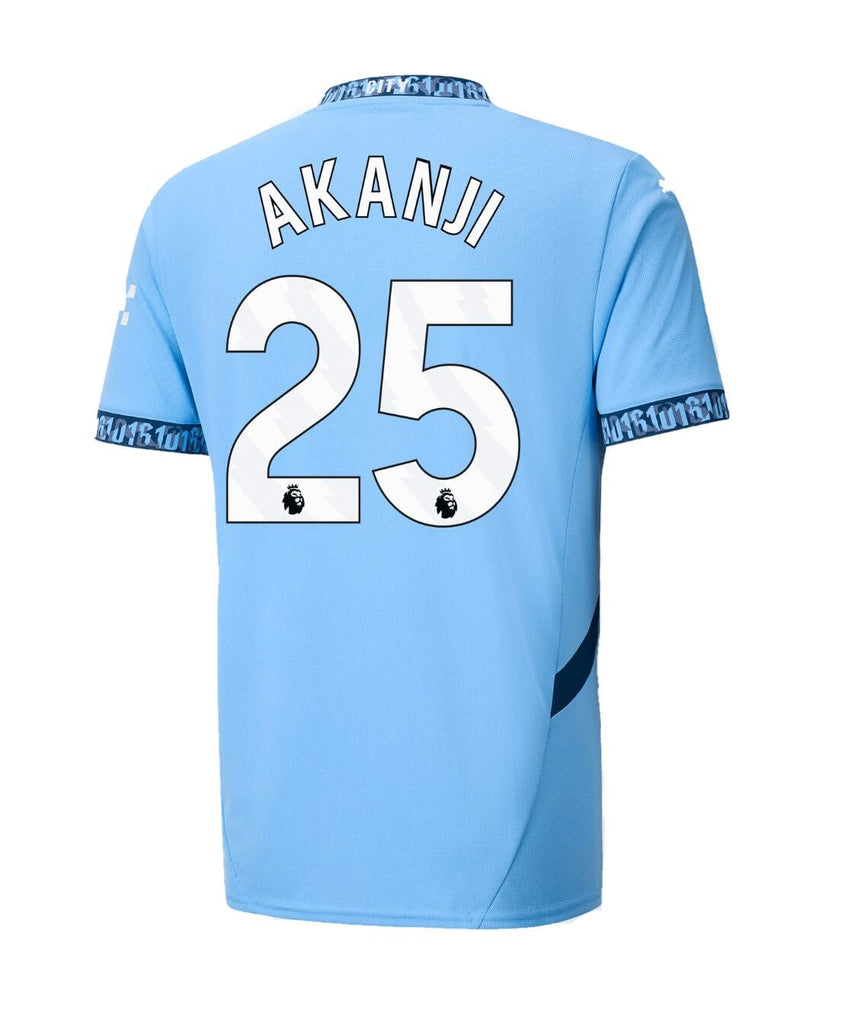 Manchester City Home Jersey 24/25 - Custom Printing - WHITE