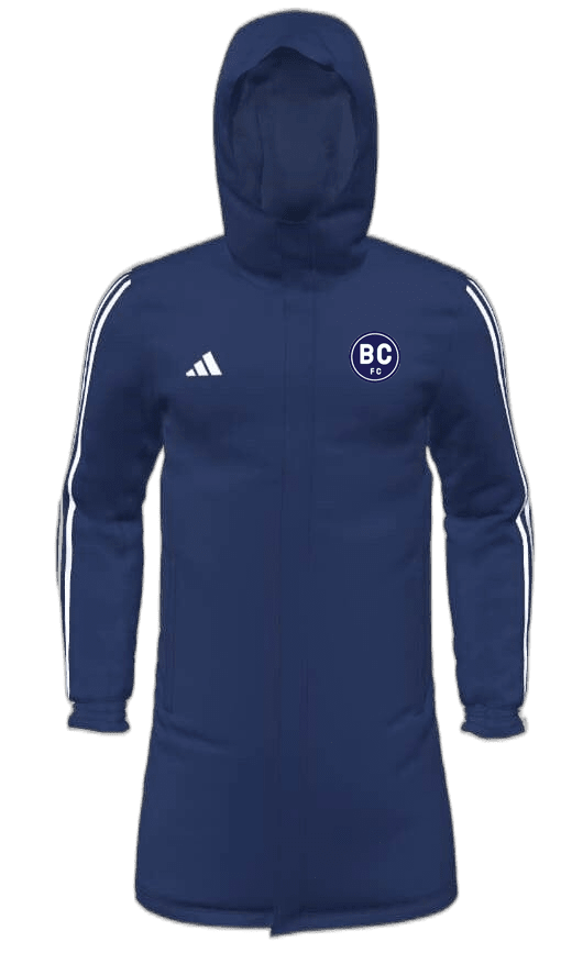 BENDIGO CITY FC Mi Adidas 23 Stadium Jacket Mens (HT6465-NAVY) BENDIGO CITY FC Adidas Club Zone