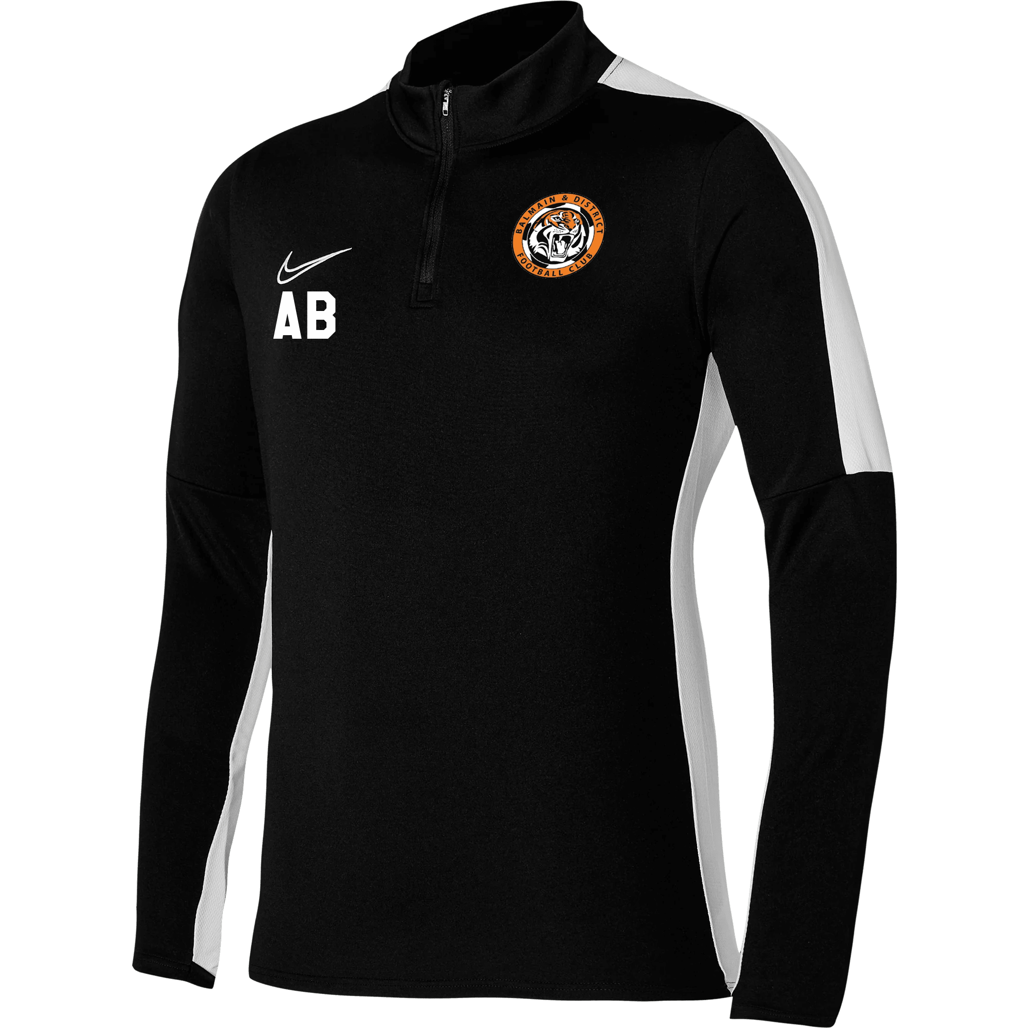 BALMAIN DISTRICT FC Men's Academy 23 Drill Top (DR1352-010) BALMAIN DISTRICT FC Nike Club Zone