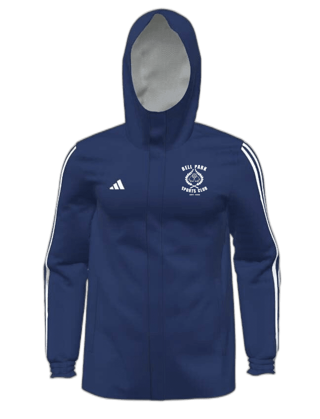 BELL PARK SC  Mi Adidas 23 All Weather Jacket Youth (HR4235-NAVY)