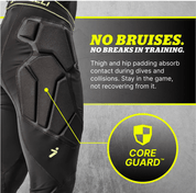 Men's Goalkeeper Leggings (BSGKLEG4BK) Apparel Storelli