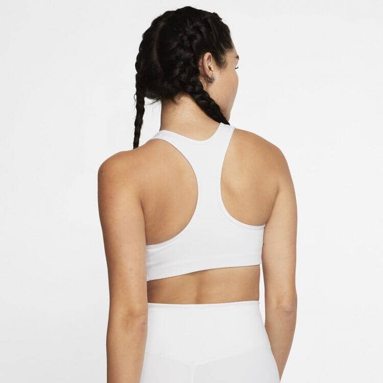 Nike Swoosh Women's Medium-Support 1-Piece Pad Sports Bra (BV3636-100)