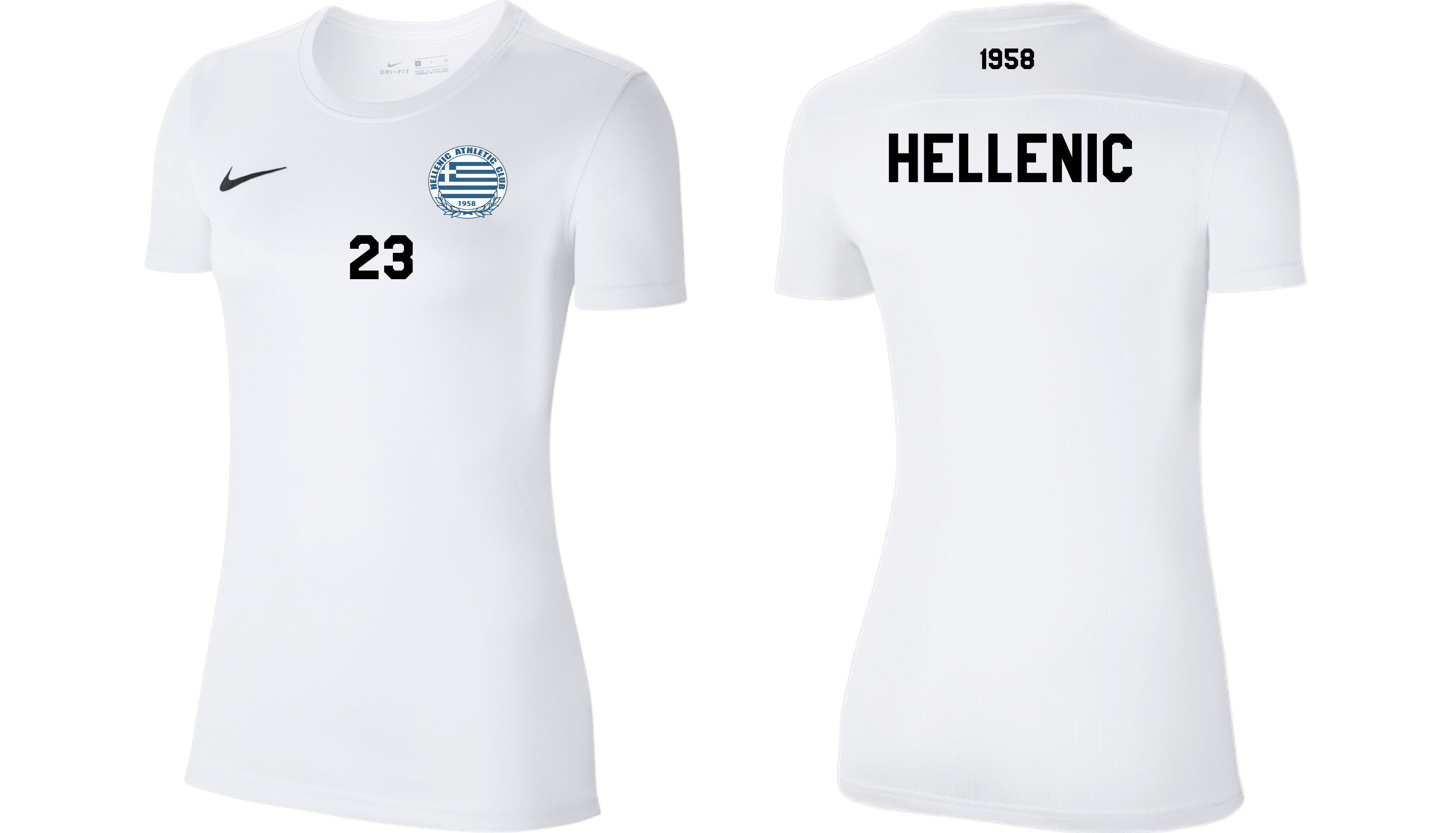 HELLENIC AC Women's Park 7 Jersey - Supporters HELLENIC AC Nike Club Zone